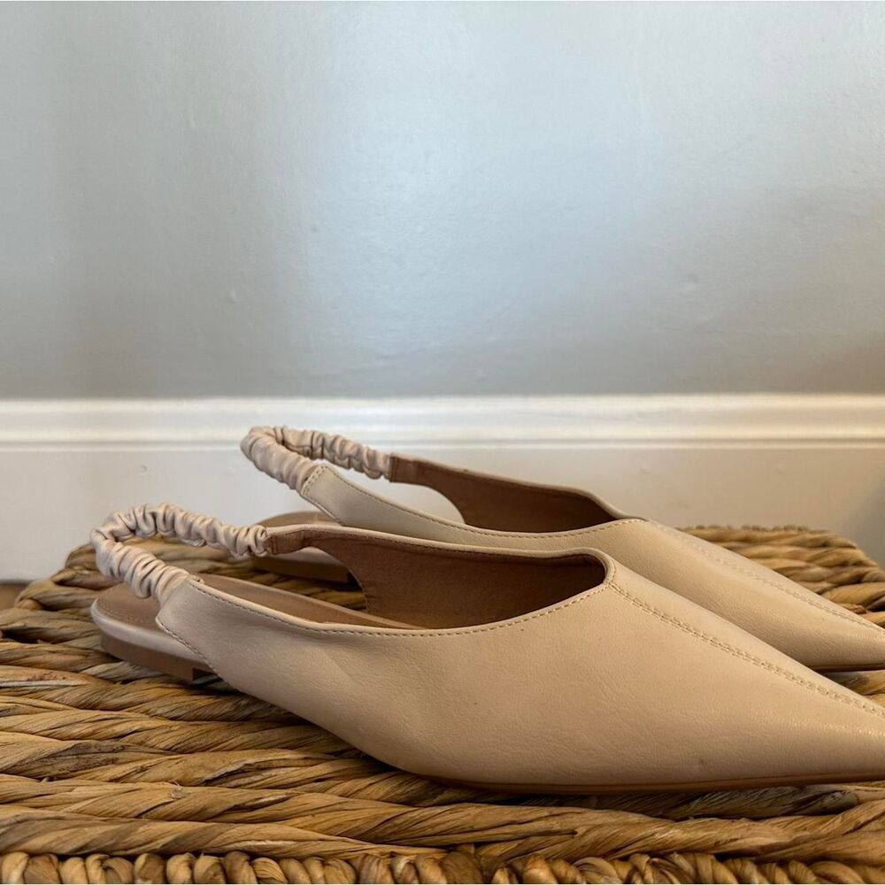 Topshop Women's Tan Ballet-shoes